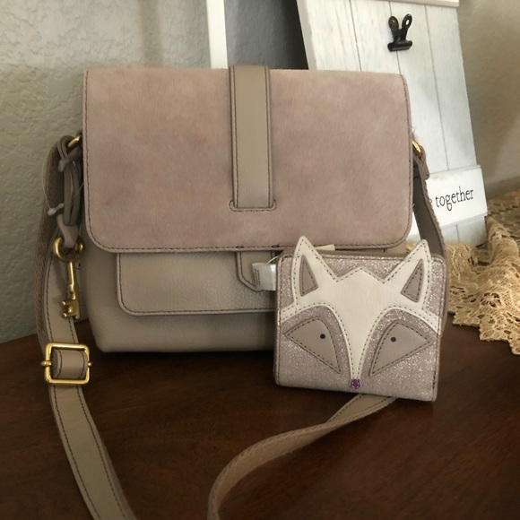 Fossil Handbags - 🦄Beautiful new fossil Bag and wallet , kinley